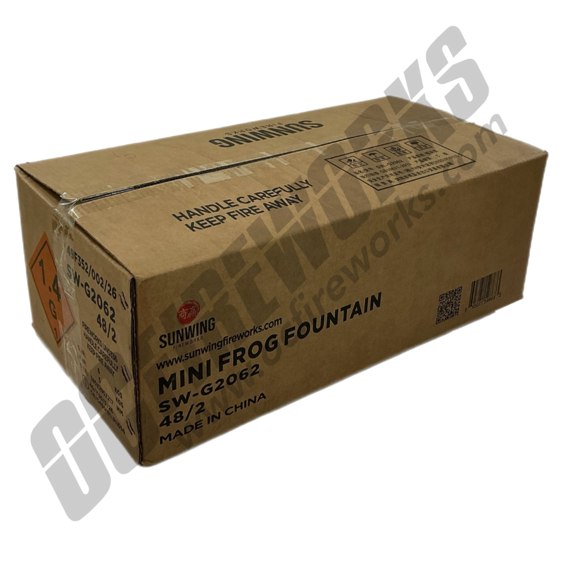 Wholesale Fireworks Mini Frog Fountain Case 48/2