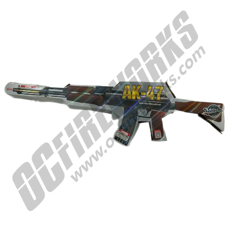 Wholesale Fireworks AK-47 Fountain Case 48/1