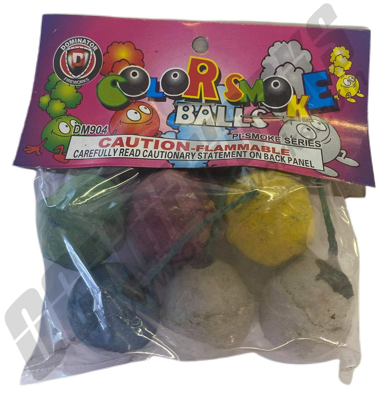 Color Smoke Balls DM Counter Display Box