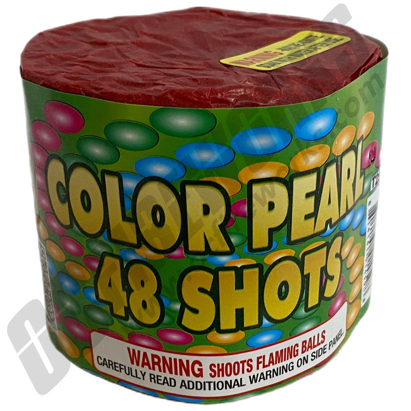 Cheap Fireworks Online | Wholesale 48 Shot Color Pearl Flower Case