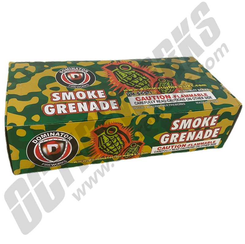 Buy Fireworks Online | Wholesale Fireworks Smoke Hand Grenade Case