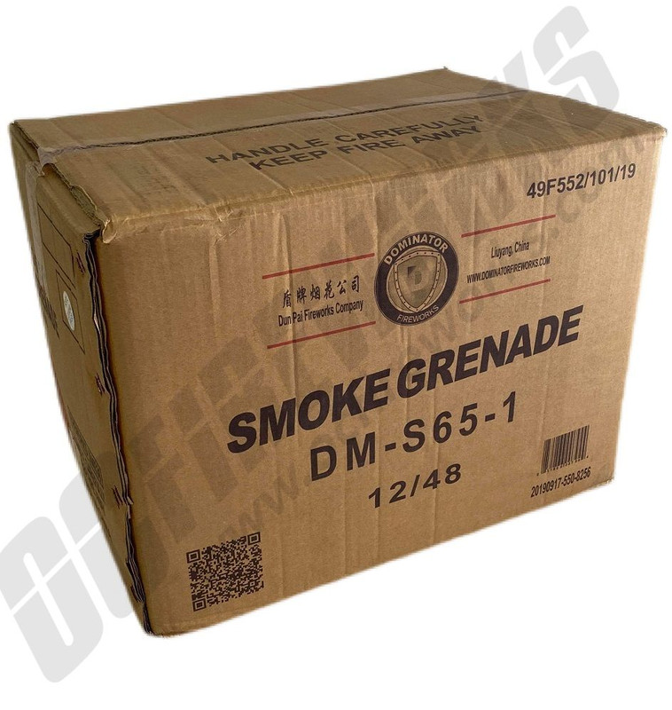 Buy Fireworks Online | Wholesale Fireworks Smoke Hand Grenade Case
