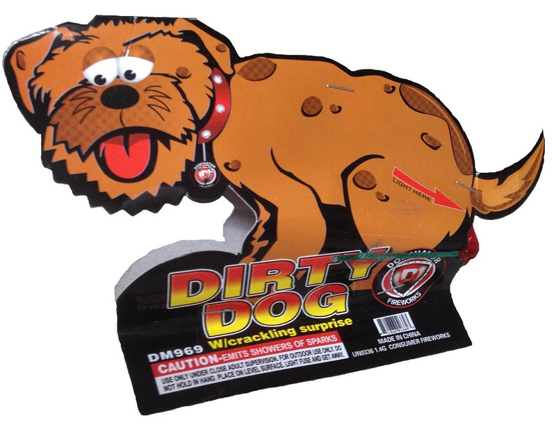 Wholesale Fireworks Dirty Dog Case 2/144