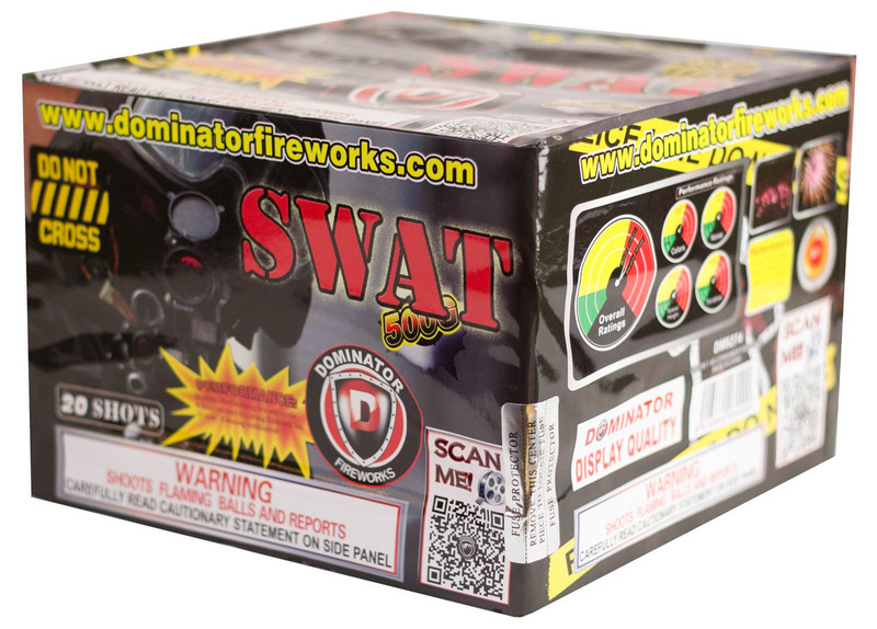 Wholesale Fireworks SWAT 4/1 Case