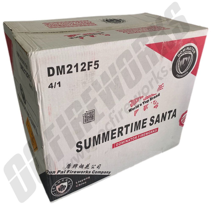 Wholesale Fireworks Summertime Santa Fountain 4/1 Case