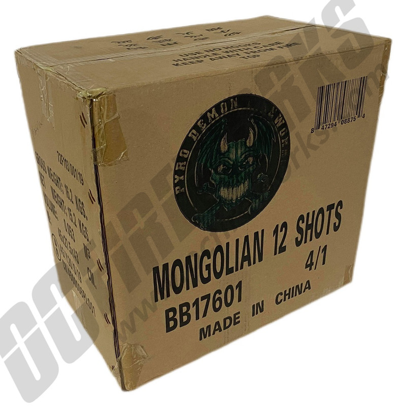 Wholesale Fireworks Mongolian 4/1 Case