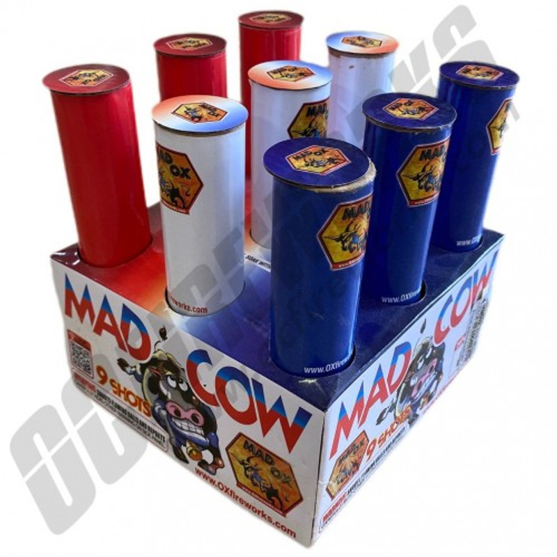 Wholesale Fireworks Mad Cow Mini N.O.A.B. Case 8/1