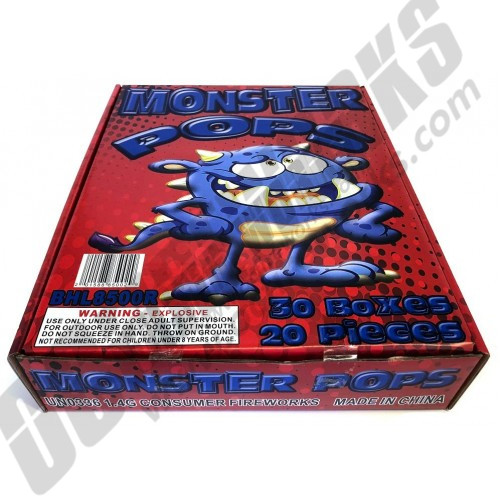 Wholesale Fireworks Monster Snaps Case 10/30/20 Buy fireworks online at