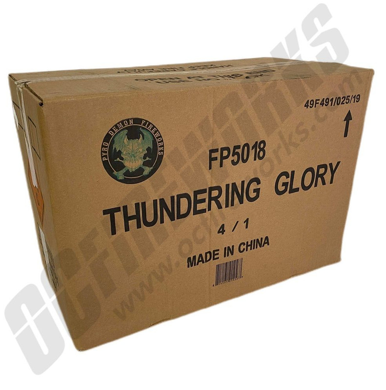 Wholesale Fireworks Thundering Glory Case 4/1
