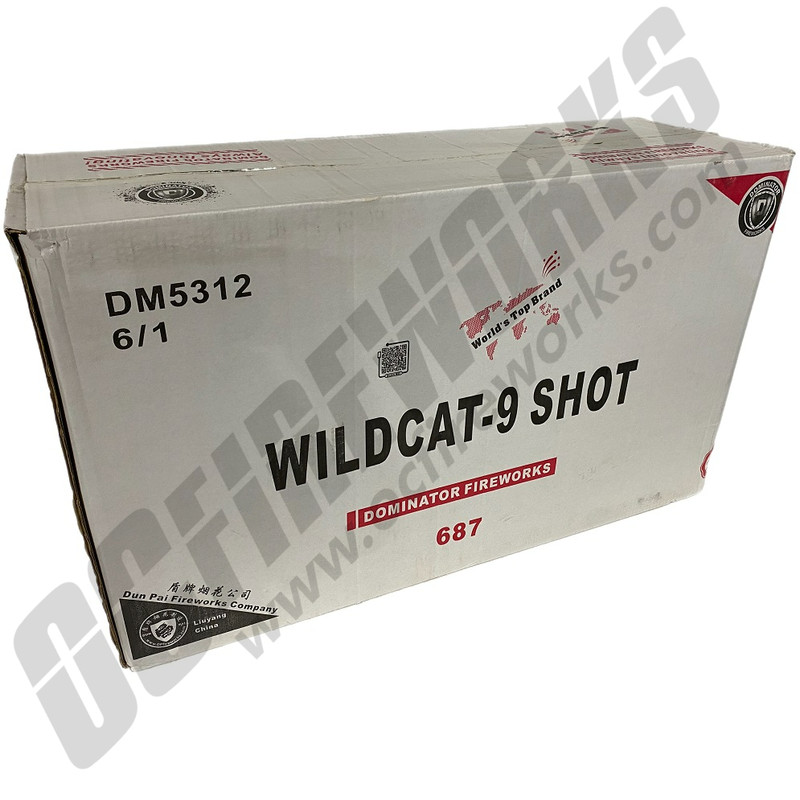 Wholesale Fireworks Wildcat Case 6/1