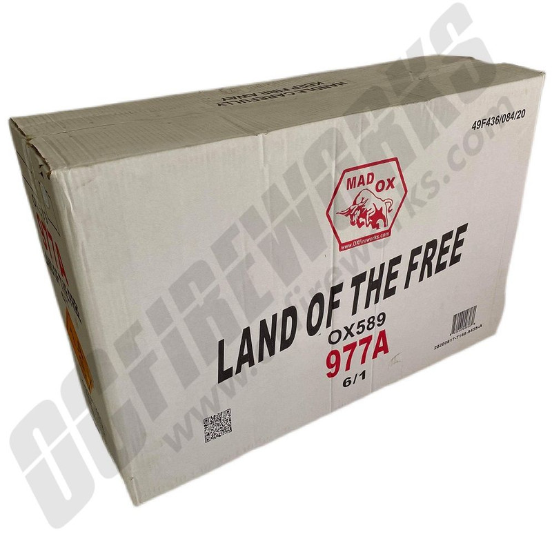 Wholesale Fireworks Land Of The Free Case 6/1