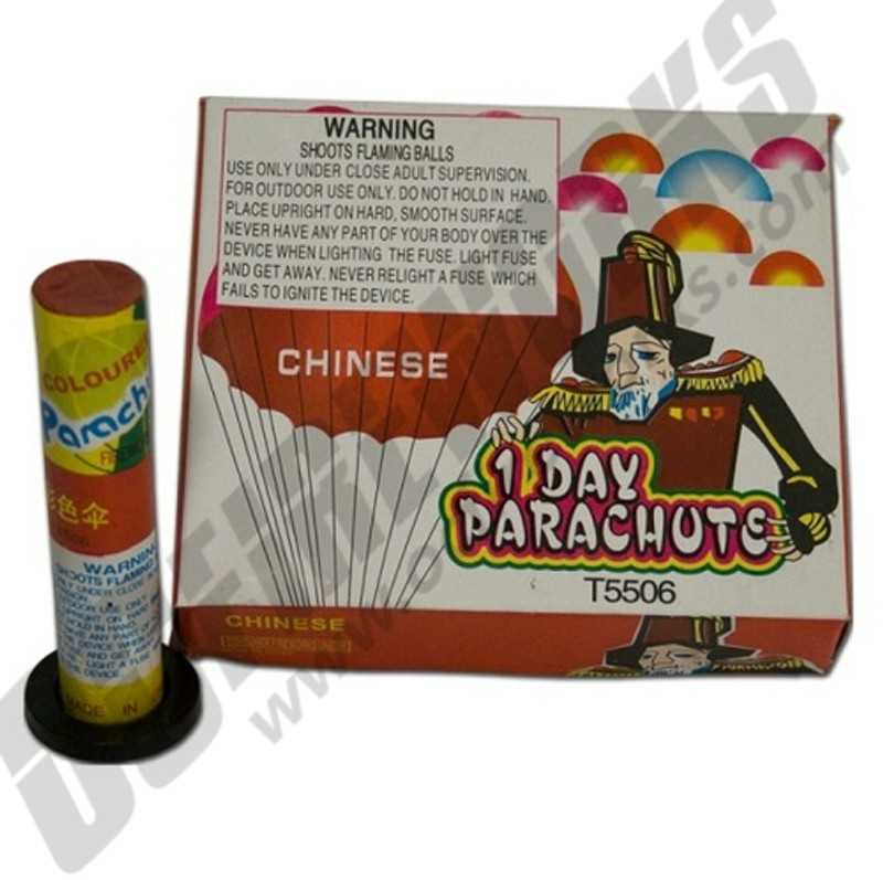 Single Day Parachute (Daytime) 6pk