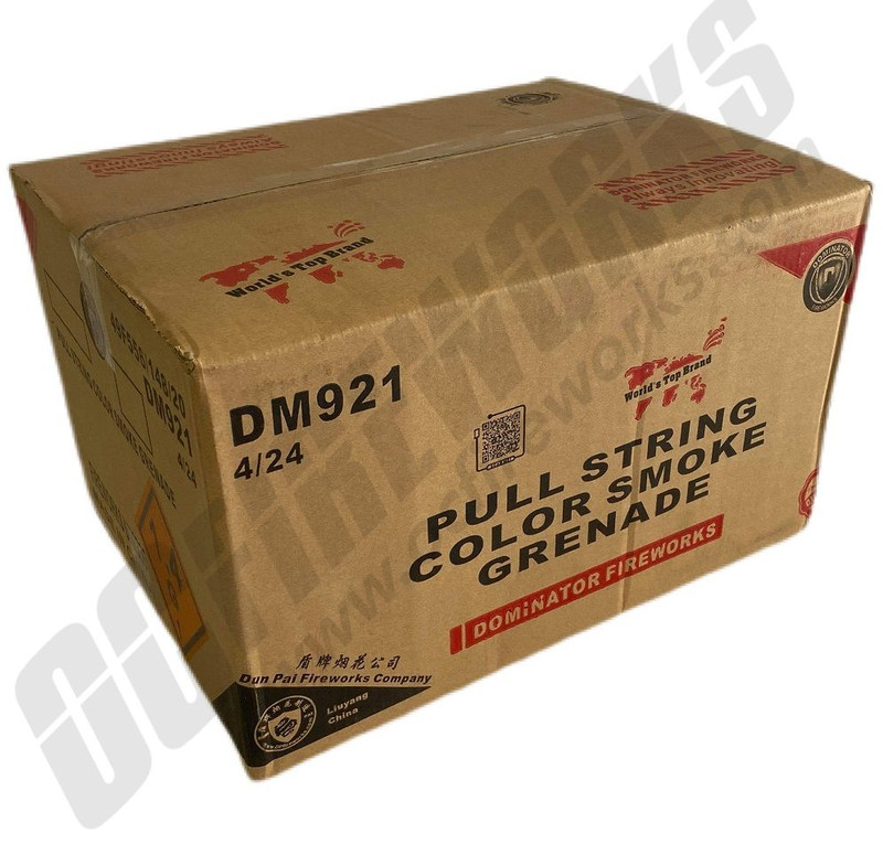 Wholesale Fireworks Pull String Smoke Grenade Case 4/24 Buy