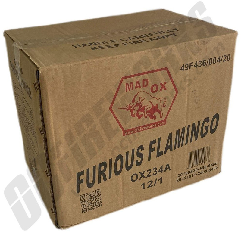 Wholesale Fireworks Furious Flamingo Case 12/1