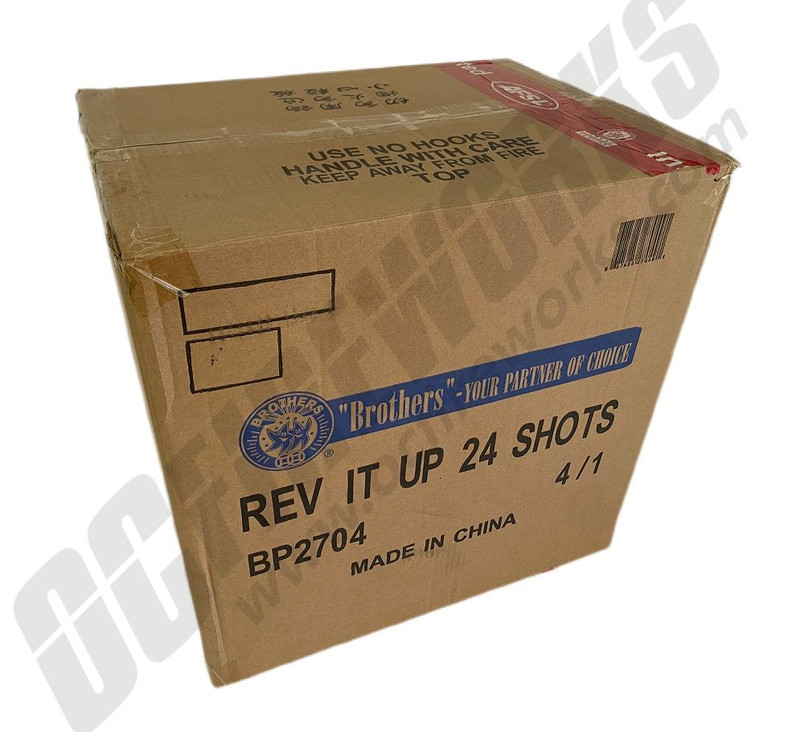 Wholesale Fireworks Rev It Up 4/1 Case