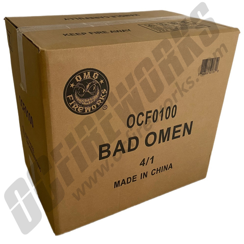 Wholesale Fireworks Bad Omen Case 4/1