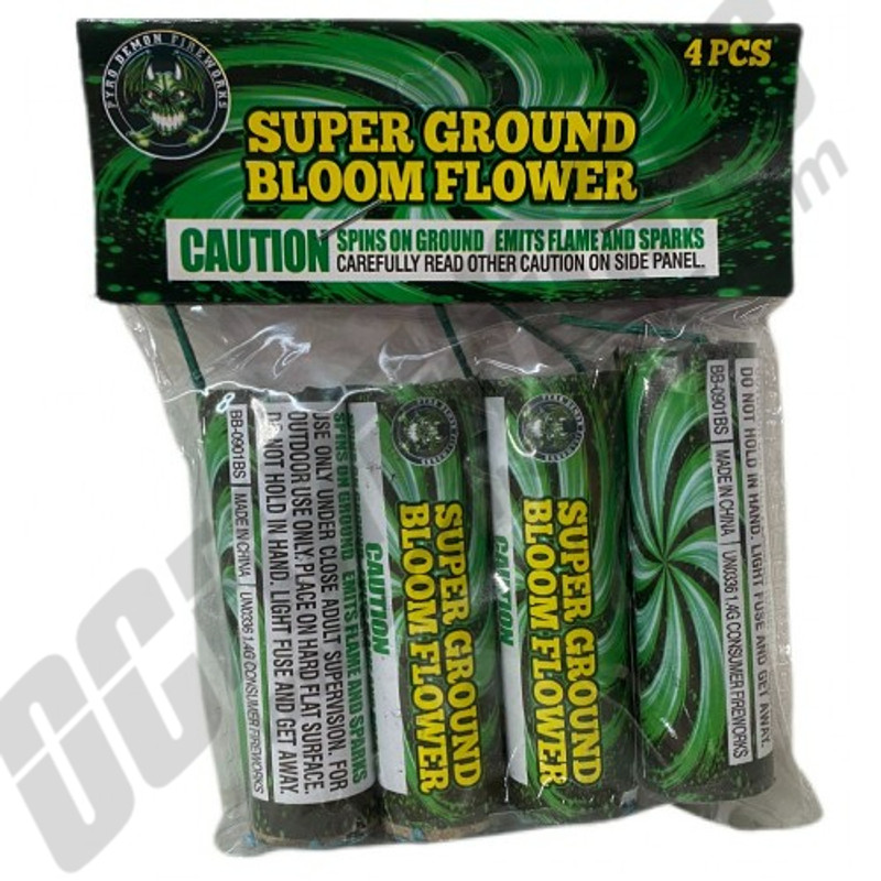 Wholesale Fireworks Super Ground Bloom Flowers 72/4 Case