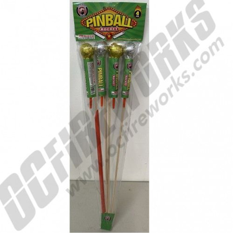 Pinball Rocket 4pk