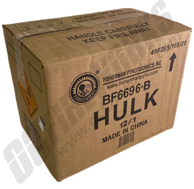 Wholesale Fireworks Hulk Case 12/1