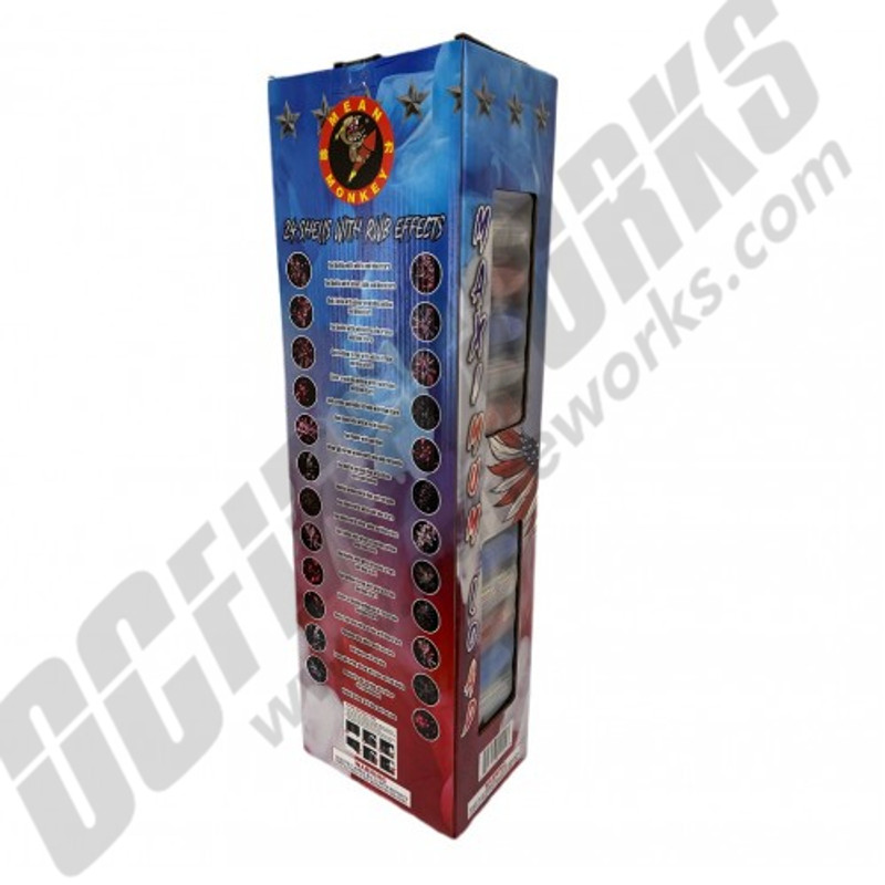 Wholesale Fireworks Star Spangled Slammers 5" Super Shells Case 4/24