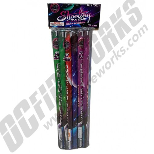 Shooting Stars Roman Candle 12pk Assortment