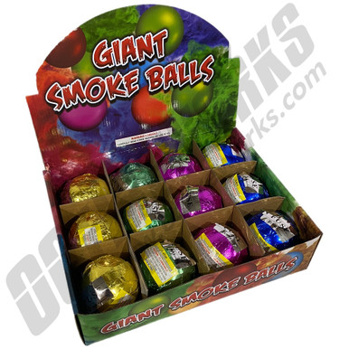 Buy Fireworks Online | Giant Smoke Balls 12ct Box | OCFireworks