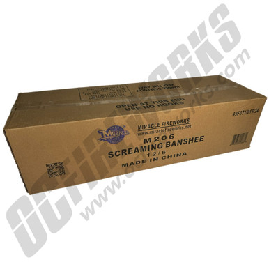 Wholesale Fireworks Screaming Banshee Rockets Case 12/6