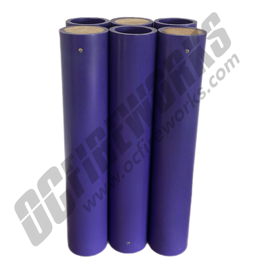 Purple 1.91 HDPE Tube 6ct