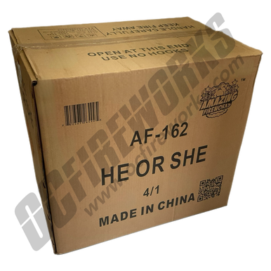 Wholesale Fireworks He or She Pink Case 4/1