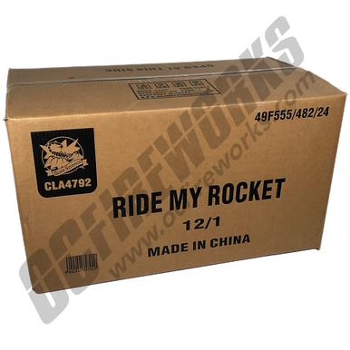 Wholesale Fireworks Ride My Rocket Case 12/1