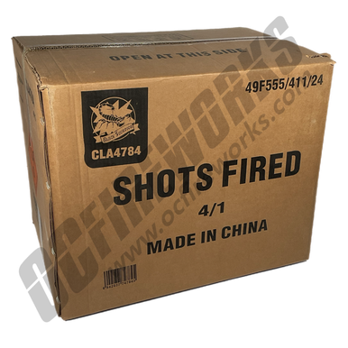 Wholesale Fireworks Shots Fired Case 4/1