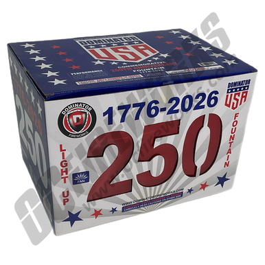 America 250th Light Up Fountain