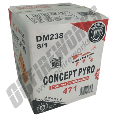 Wholesale Fireworks Concept Pyro Case 8/1