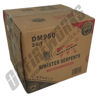 Wholesale Fireworks Sinster Serpents Case 24/1