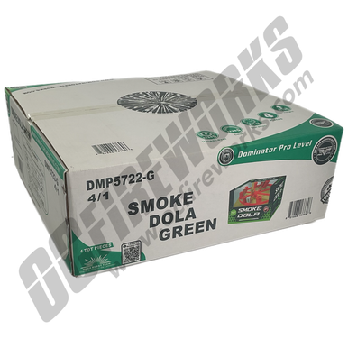 Wholesale Fireworks Smoke Dola Green Case 4/1