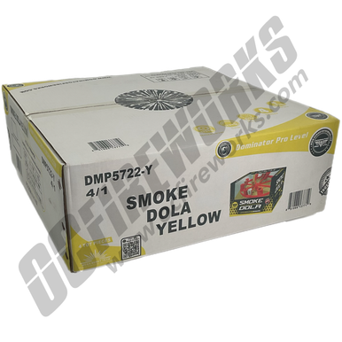 Wholesale Fireworks Smoke Dola Yellow Case 4/1