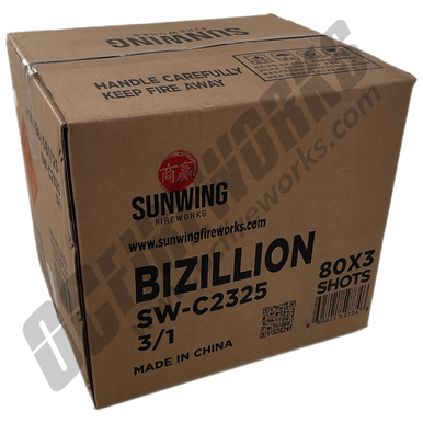 Wholesale Fireworks Bizillion Case 3/1
