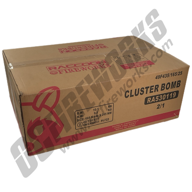 Wholesale Fireworks Cluster Bomb Case 2/1
