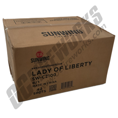 Wholesale Fireworks Lady of Liberty Case 8/1