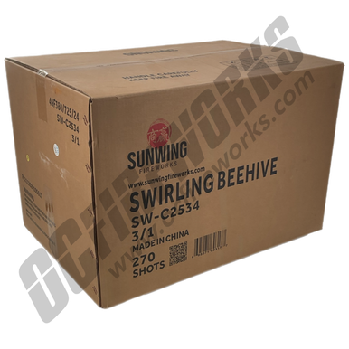 Wholesale Fireworks Swirling Beehive Case 3/1