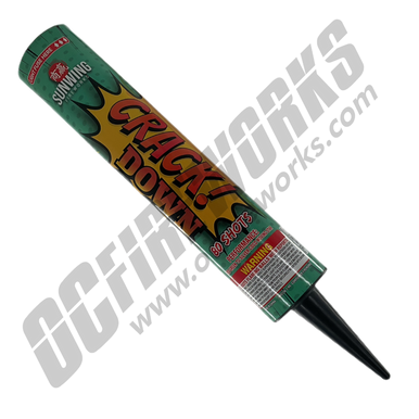 Crack Down 78 Shot Roman Candle