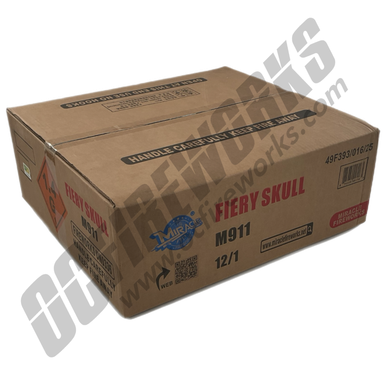 Wholesale Fireworks Fiery Skull Case 12/1