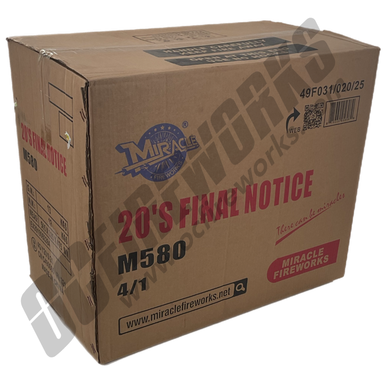 Wholesale Fireworks Final Notice Case 4/1