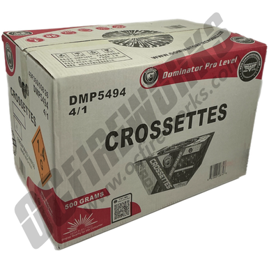 Wholesale Fireworks Dominator Pro Level Crossettes Case 4/1