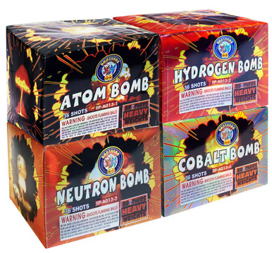 Da Big Bomb Box 4-Pack Assortment Buy fireworks online at