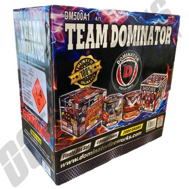 Fireworks For Sale Near Me | Team Dominator 4pc Assortment