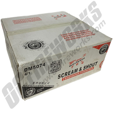 Wholesale Fireworks Scream & Shout Case 4/1 Buy fireworks online