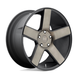 DUB 1PC S116 BALLER 24X10 31 Matte Black Double Dark Tint 6X139.7 / 6X5.5 S116240077+31