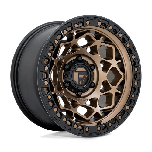 Fuel 1PC D785 UNIT 17X9 1 Bronze With Matte Black Ring 5X127 / 5X5.0 D78517907550