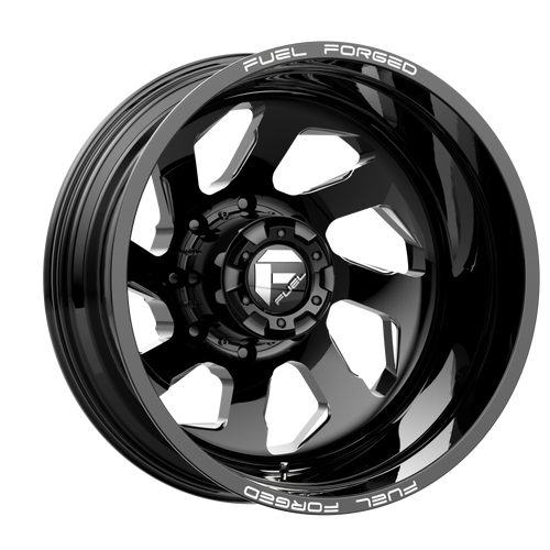 Fuel Mono DD39 FF39D 20X8.25 -202 Gloss Black Milled 8X200 DE3920829235R